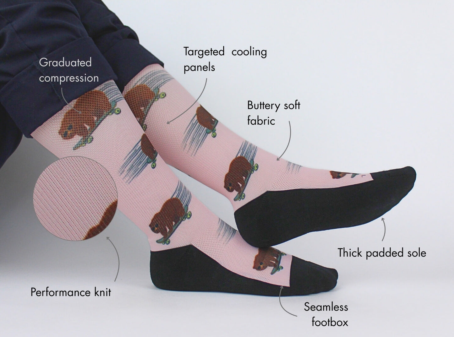 Chill A F Nursing Socks