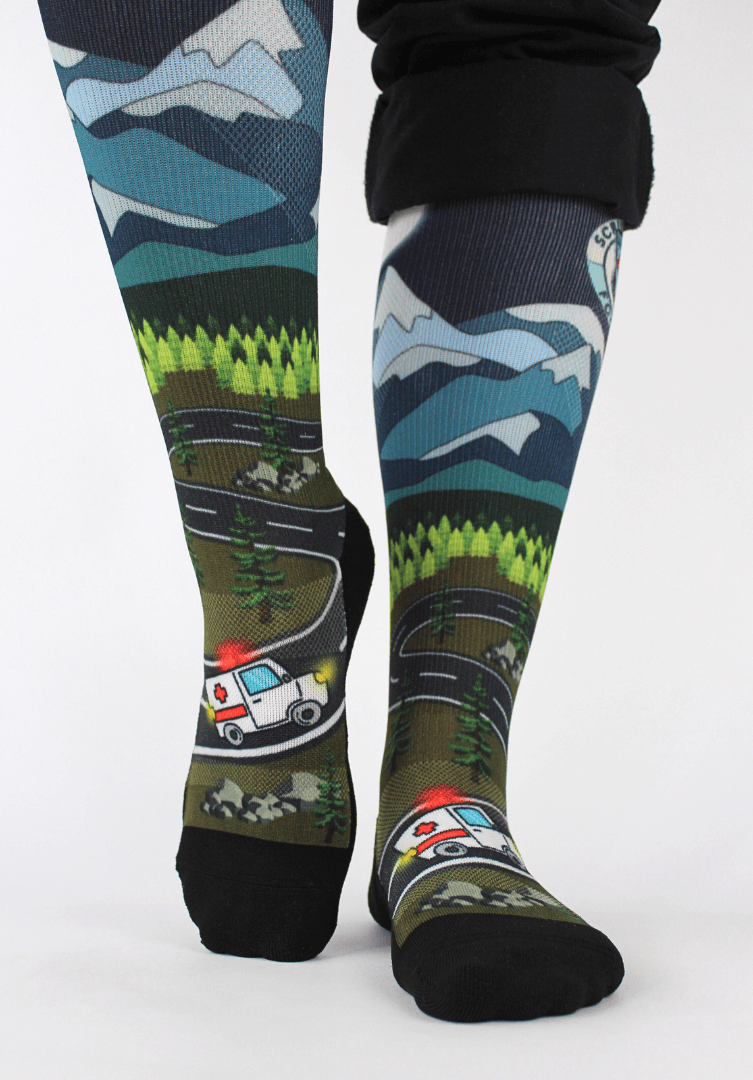 Midnight Madness Compression Socks