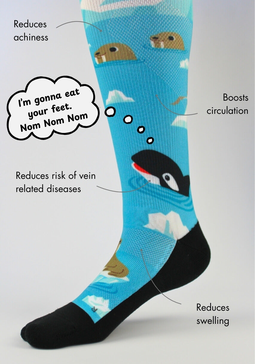 Polar Plunge Nursing Socks