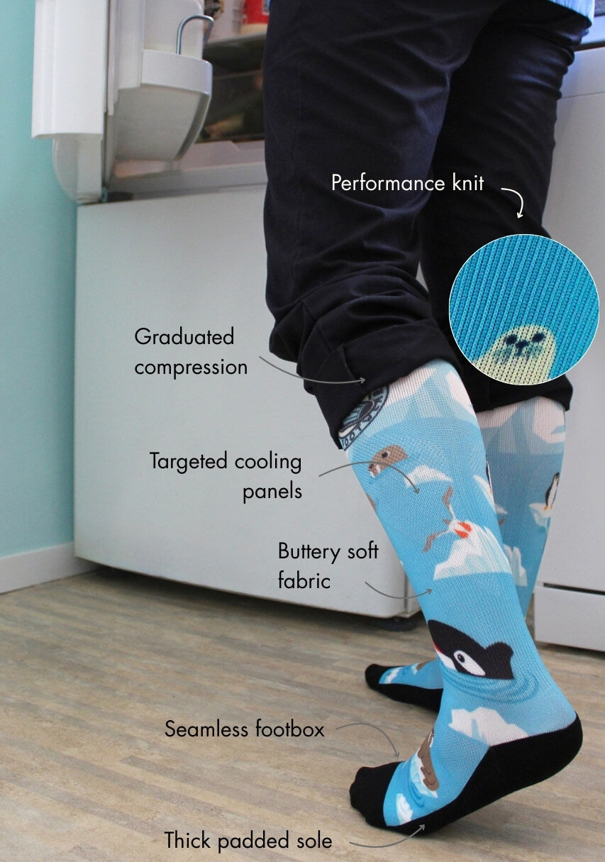 Polar Plunge Nursing Socks