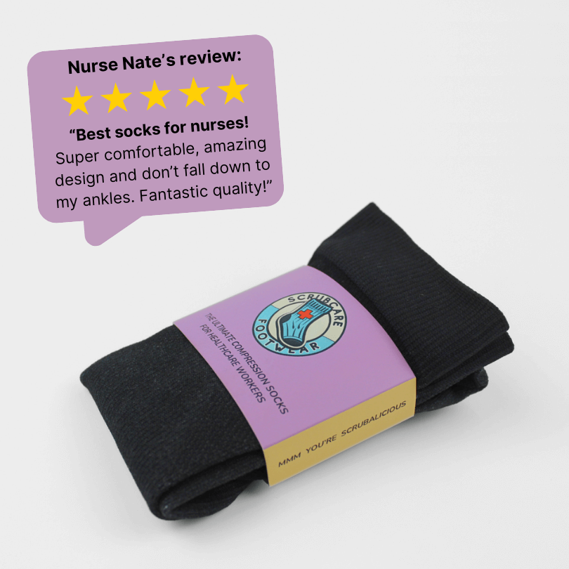 Stealth Nursing Socks