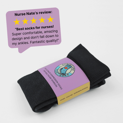 Stealth Nursing Socks