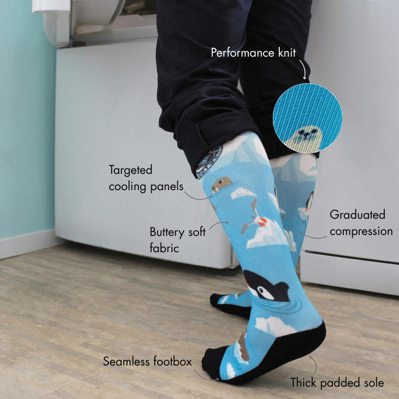 Polar Plunge Nursing Socks