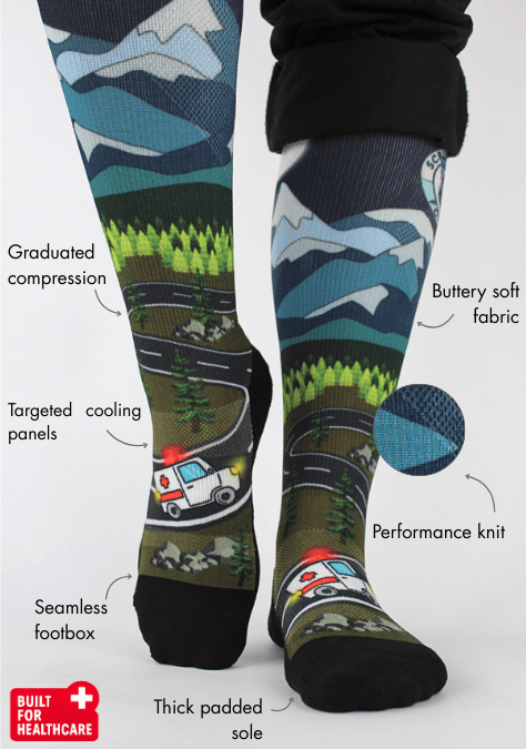Scrubcare's Compression Socks